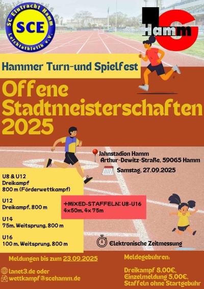 2025 Stadtmeisterschaftem Plakat kl